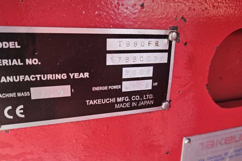 OmecoHub - Immagine TAKEUCHI TB80FR