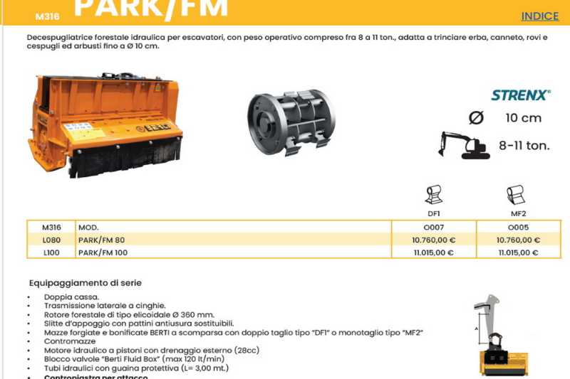 OmecoHub - Immagine BERTI PARK-FM100